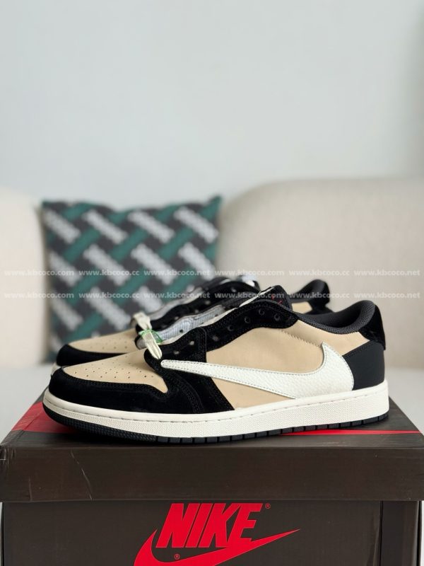 ¡¸#5454¡¹Travis Scott x Jordan Air Jordan 1 Low Golf 6.0 Sneakers - Image 2