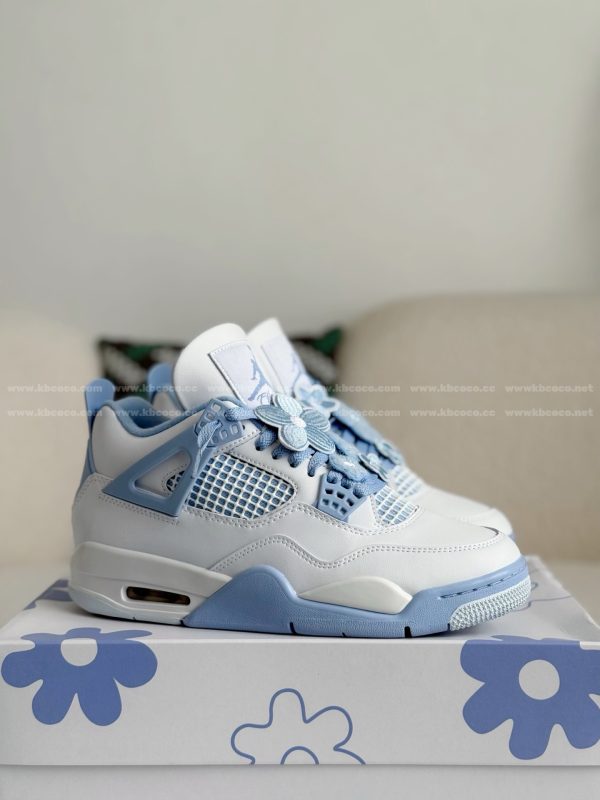 ¡¸#5565¡¹Air Jordan 4 Retro "Forget me Not" Sneakers