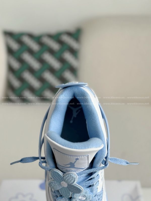 ¡¸#5565¡¹Air Jordan 4 Retro "Forget me Not" Sneakers - Image 8