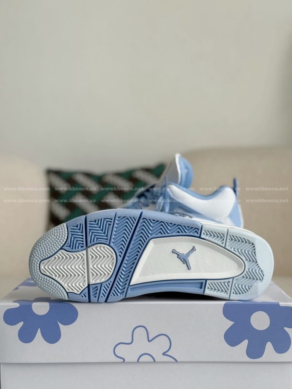 ¡¸#5565¡¹Air Jordan 4 Retro "Forget me Not" Sneakers - Image 5