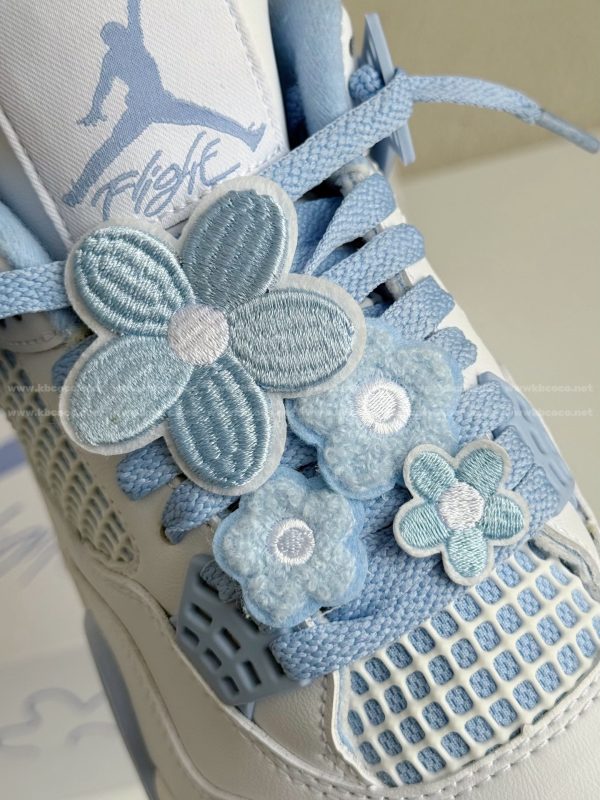 ¡¸#5565¡¹Air Jordan 4 Retro "Forget me Not" Sneakers - Image 10