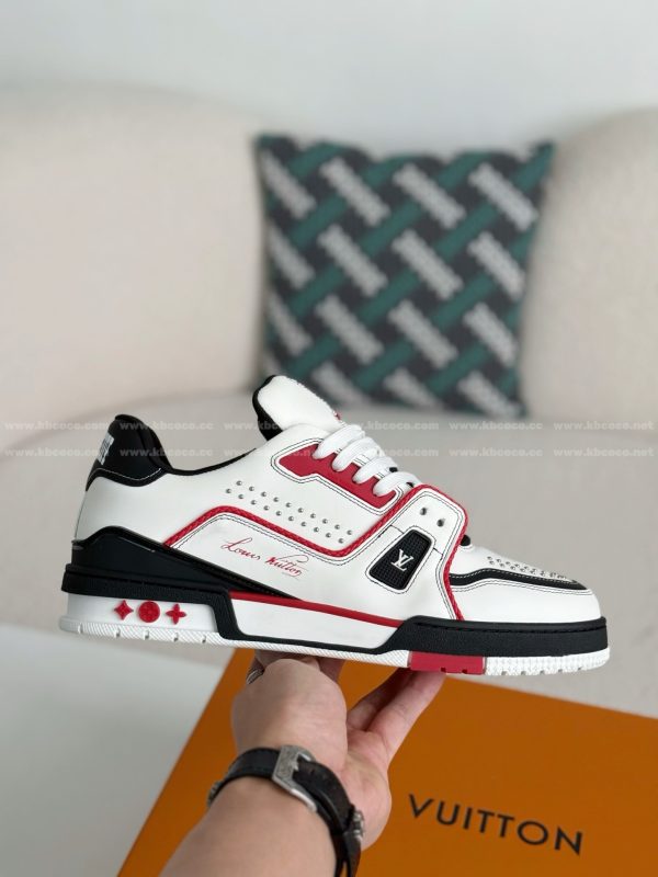 「#5679」LOUIS VUITTON TRAINER SNEAKERS - Image 6