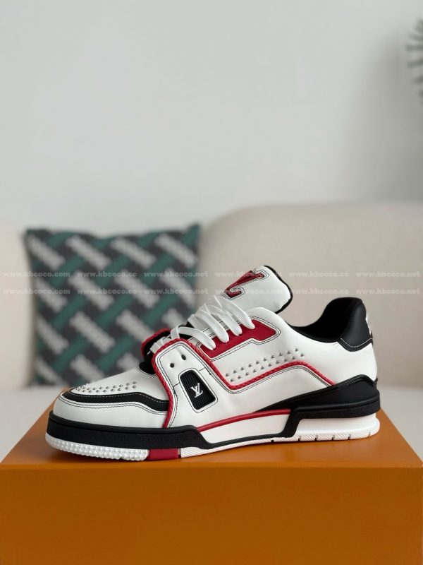 「#5679」LOUIS VUITTON TRAINER SNEAKERS - Image 4