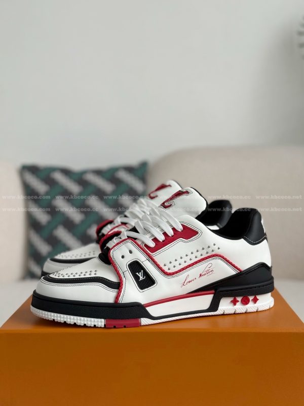 「#5679」LOUIS VUITTON TRAINER SNEAKERS - Image 2