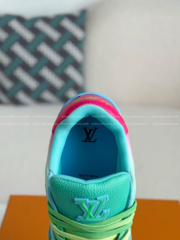 「#5680」LOUIS VUITTON TRAINER SNEAKERS - Image 8
