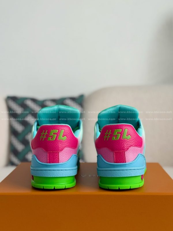 「#5680」LOUIS VUITTON TRAINER SNEAKERS - Image 3