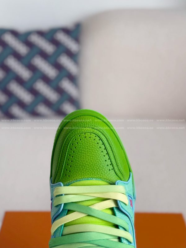 「#5680」LOUIS VUITTON TRAINER SNEAKERS - Image 9
