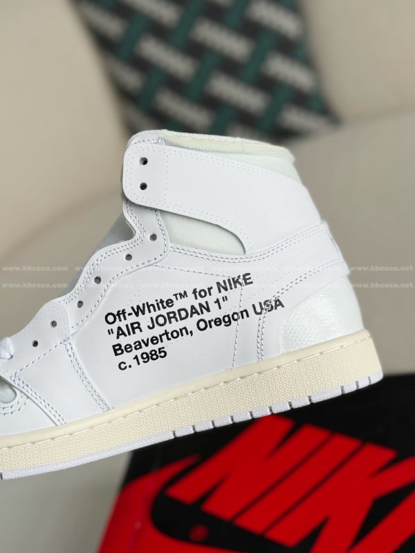 ¡¸#836¡¹Off-White Air Jordan 1 Retro High White - Image 8