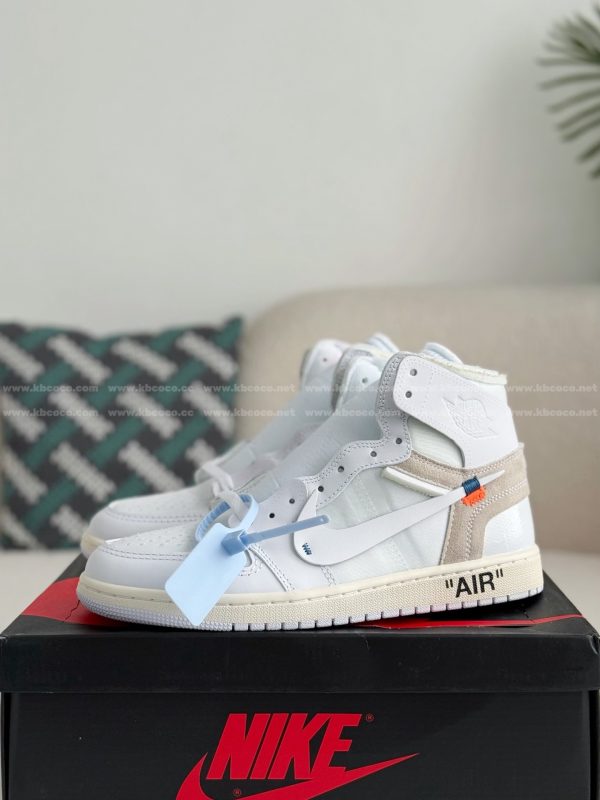 ¡¸#836¡¹Off-White Air Jordan 1 Retro High White - Image 2