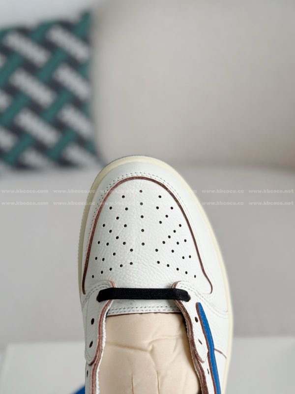 ¡¸#5692¡¹Travis Scott x Jordan Air Jordan 1 Low Golf 6.0 Sneakers - Image 9