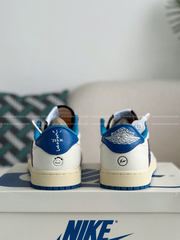 ¡¸#5692¡¹Travis Scott x Jordan Air Jordan 1 Low Golf 6.0 Sneakers - Image 3
