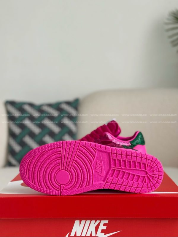 ¡¸#5702¡¹Jordan 1 x Gucci Hand-Set Rhinestones Low Sneakers - Image 5