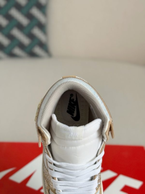 ¡¸#5724¡¹Jordan 1 Hand-Set Rhinestones High Sneakers - Image 5