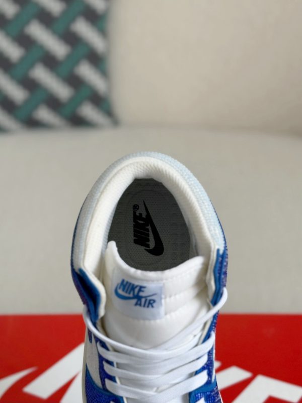 ¡¸#5725¡¹Jordan 1 Hand-Set Rhinestones High Sneakers - Image 5