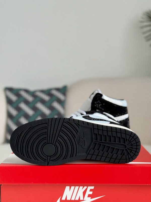 ¡¸#5726¡¹Jordan 1 Hand-Set Rhinestones High Sneakers - Image 4