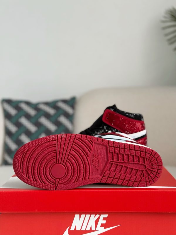 ¡¸#5729¡¹Jordan 1 Hand-Set Rhinestones High Sneakers - Image 4
